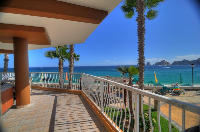Villa Del Palmar Cabo Penthouse 1201 Ocean View from Balcony